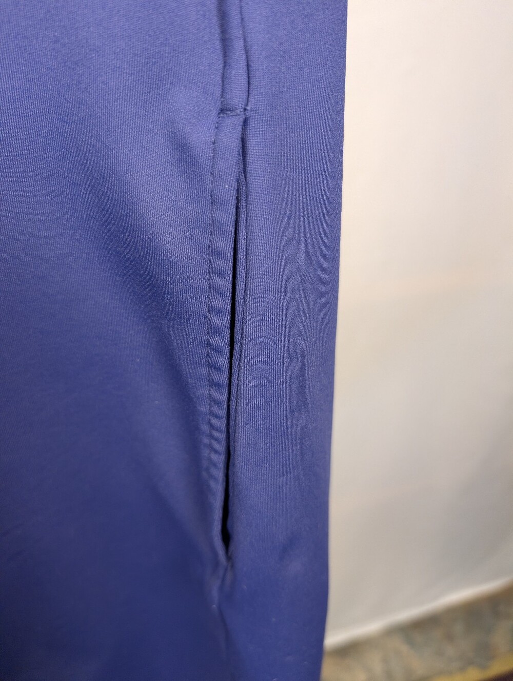 A-144 Tommy Bahama IslandZone Sleeveless Quarter Zip Golf Dress Large Blue - Picture 8 of 11